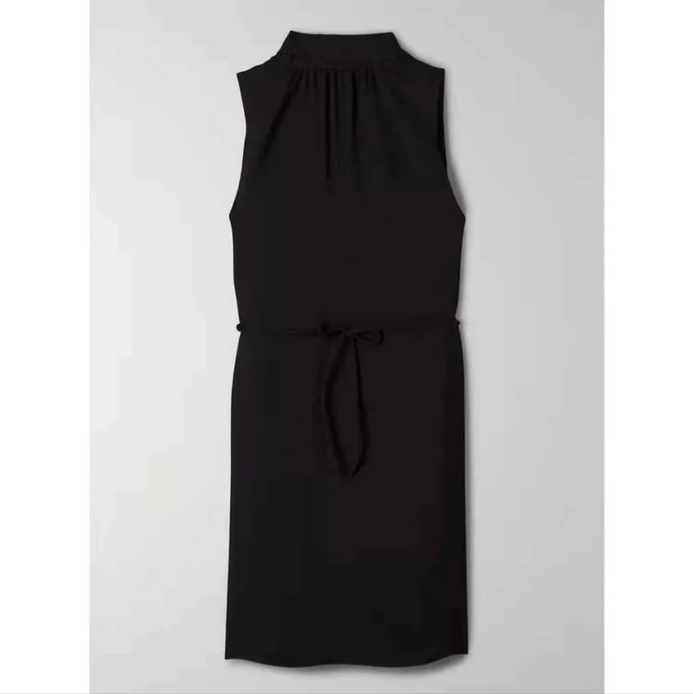 New Aritzia party dress casual dress Elegant Black Sleeveless Dress - Picture 6 of 6